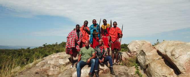 The best guides for safari are the Maasai!